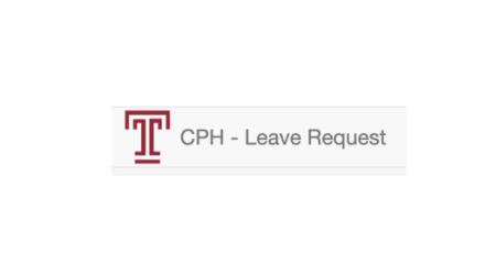 CPH Leave Request System | CPH Wiki